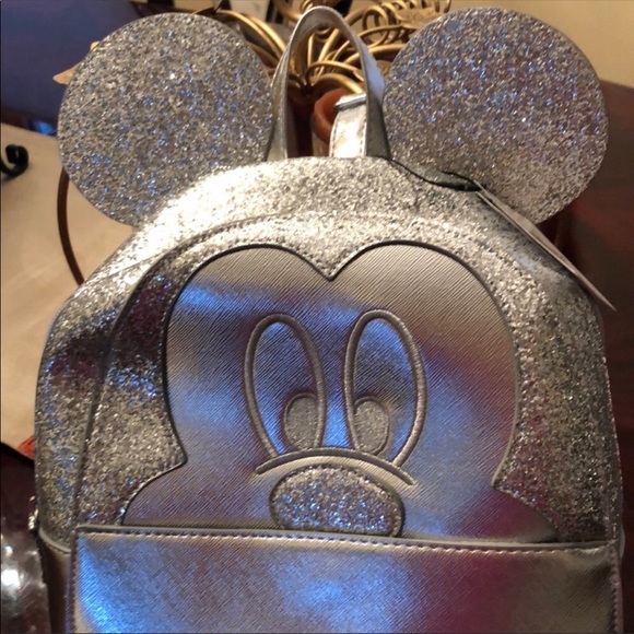 New Disney by Primark Mickey Glitter Backpack! - Picture 5 of 8